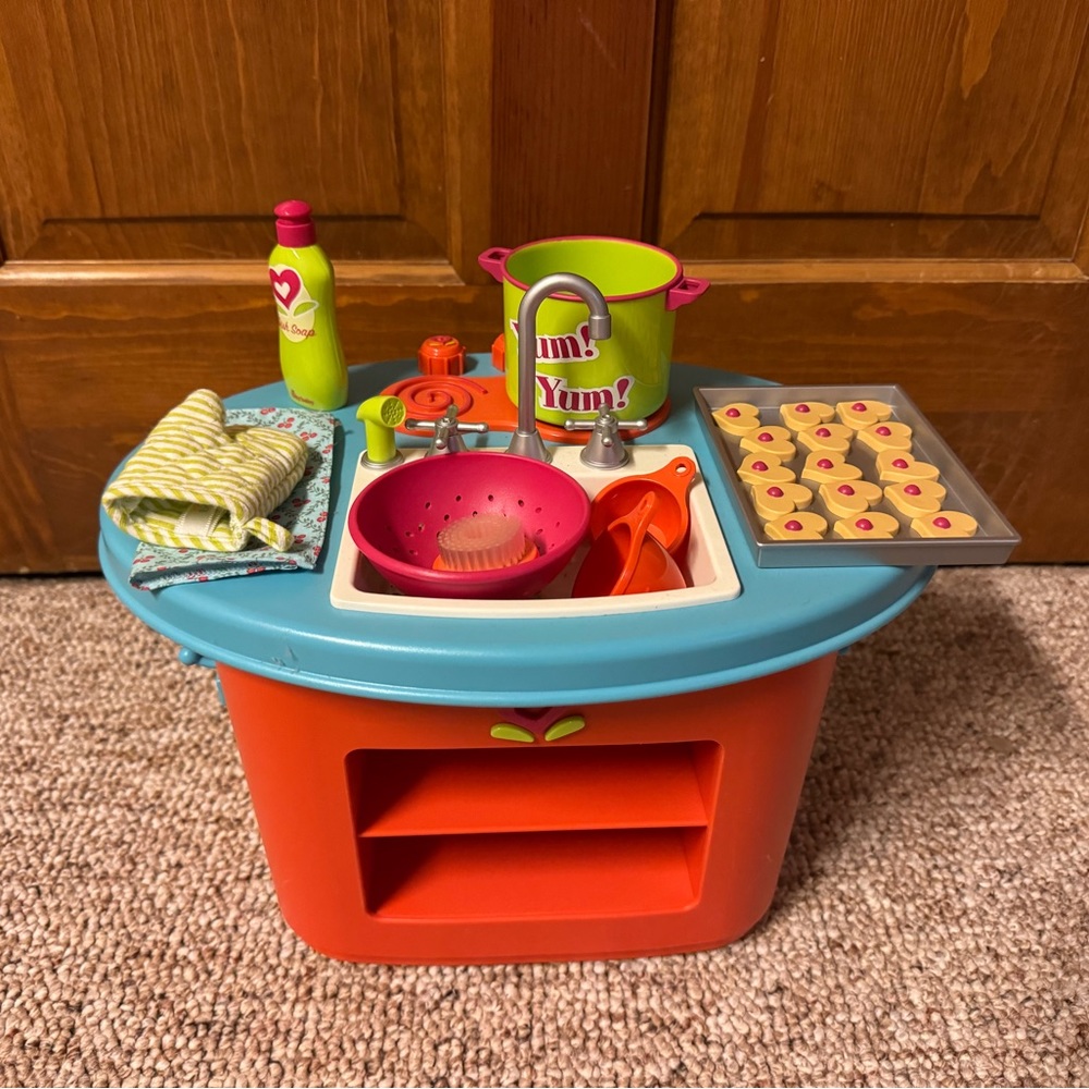 Collectible American Girl kitchen